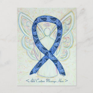 Schilddrüse Paisley Awareness Ribbon Angel Postkar Postkarte