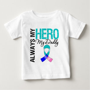 Schilddrüsenkrebs IMMER MEIN HELD MEIN VATI Baby T-shirt