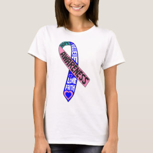 Schilddrüsenkrebs-Slogan-Band T-Shirt