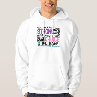 Schilddrüsenkrebs, wie stark wir sind hoodie