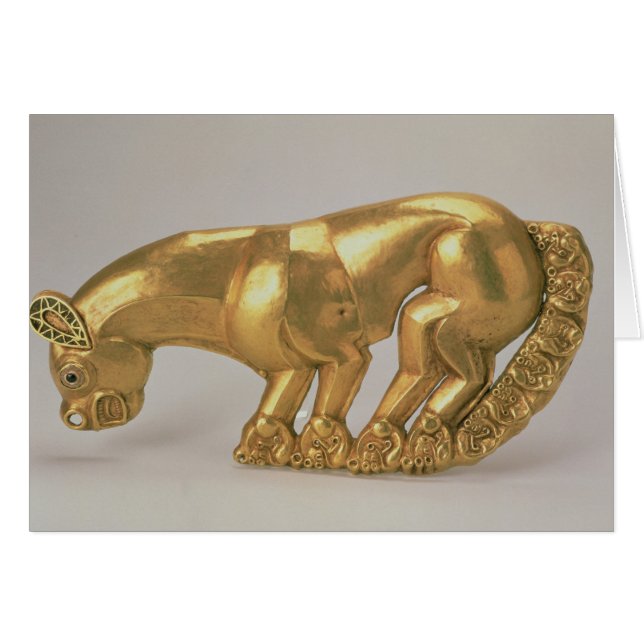 Schildemblem in Form eines Panthers (Vorderseite (Horizontal))