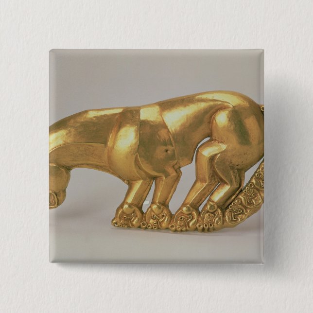 Schildemblem in Form eines Panthers Button (Vorderseite)