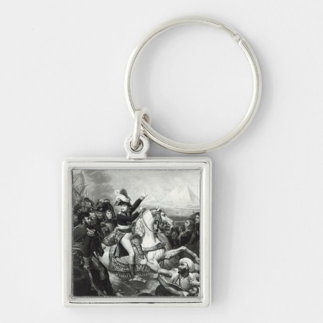 Schilderung von Napoleon als dem erobernheld Schlüsselanhänger (Vorne)