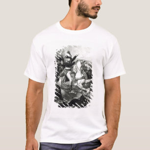Schilderung von Napoleon als dem erobernheld T-Shirt