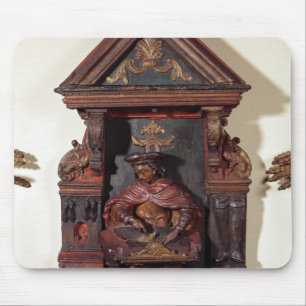 Schilderung von St. Crispin an seinem Werktisch Mousepad