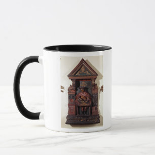 Schilderung von St. Crispin an seinem Werktisch Tasse