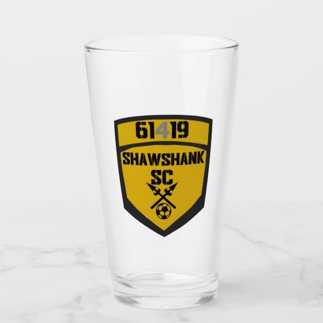 Schildglas Glas (Vorderseite)