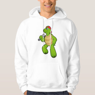 Schildkröte als Mechanik mit Schraubenschlüssel un Hoodie