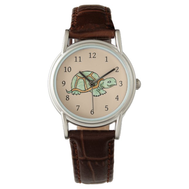 Schildkröte Armbanduhr (Vorderseite)