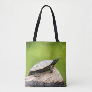 Schildkröte auf einem Stein Tasche