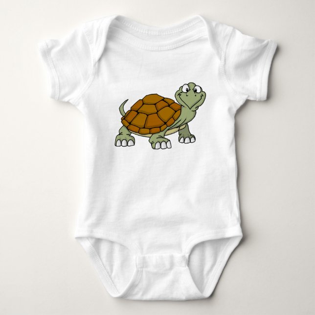 Schildkröte Baby Strampler (Vorderseite)