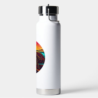 Schildkröte bei Sonnenuntergang, inspirierende Nat Trinkflasche