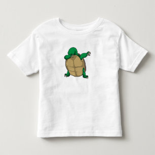 Schildkröte beim Hip Hop Dance Dab Kleinkind T-shirt