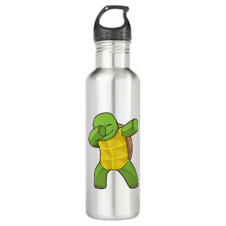 Schildkröte beim Hip-Hop-Tanz Dab Edelstahlflasche