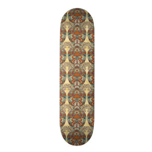 Schildkröte-Blumenmuster Skateboard