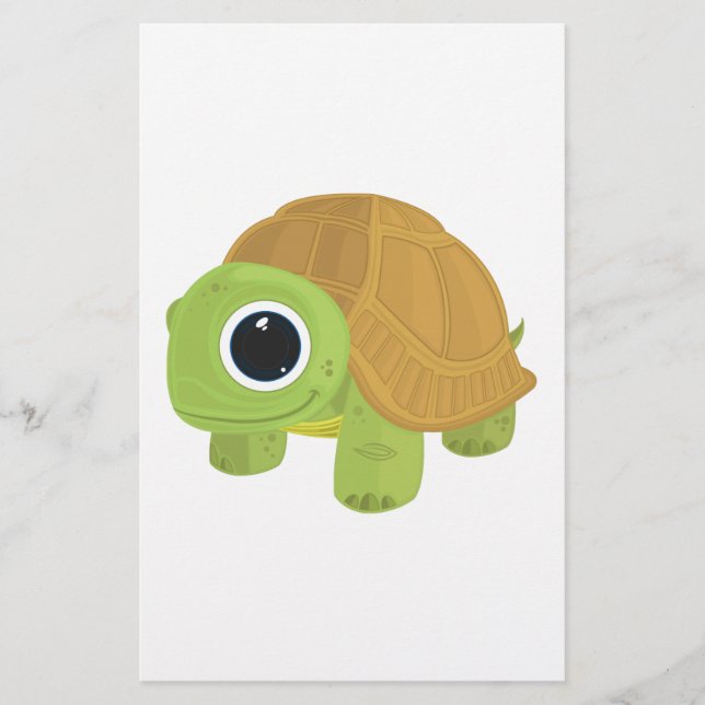Schildkröte Briefpapier (Vorderseite)