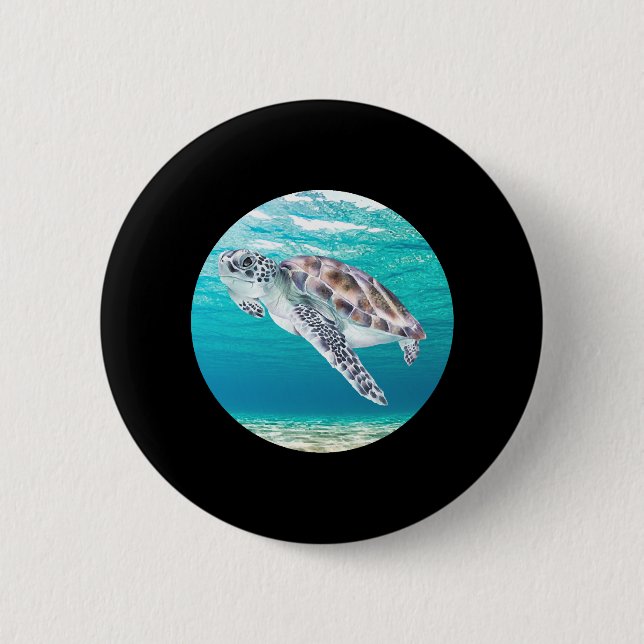 Schildkröte Button (Vorderseite)