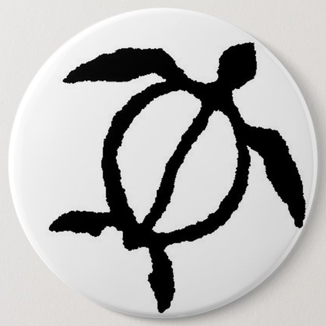 Schildkröte Button (Vorderseite)