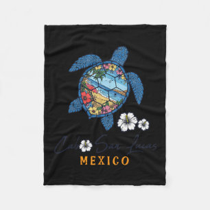 Schildkröte Cabo San Lucas Mexiko Urlaub Sommer Mä Fleecedecke
