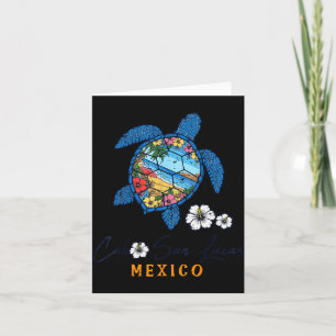 Schildkröte Cabo San Lucas Mexiko Urlaub Sommer Mä Karte