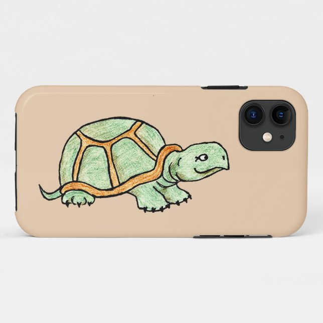 Schildkröte Case-Mate iPhone Hülle (Rückseite (Horizontal))
