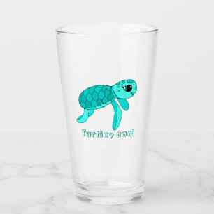Schildkröte coole Babyschildkröte Glas