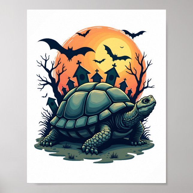 Schildkröte der Schreie Poster (Vorne)