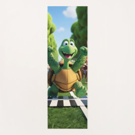 Schildkröte die Gewinnerin. Yogamatte