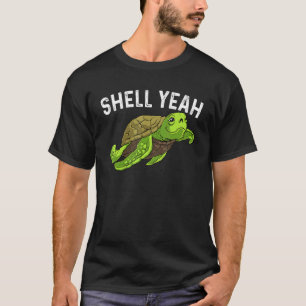 Schildkröte für Männer Meeresschildkröte Grundwass T-Shirt