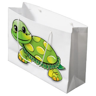 Schildkröte-Geschenk-Tasche Große Geschenktüte