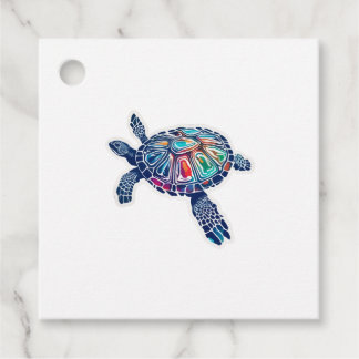 Schildkröte Geschenkanhänger
