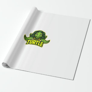 Schildkröte Geschenkpapier