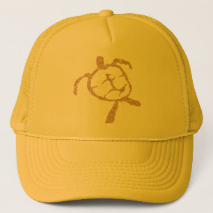 Schildkröte-Gold Truckerkappe