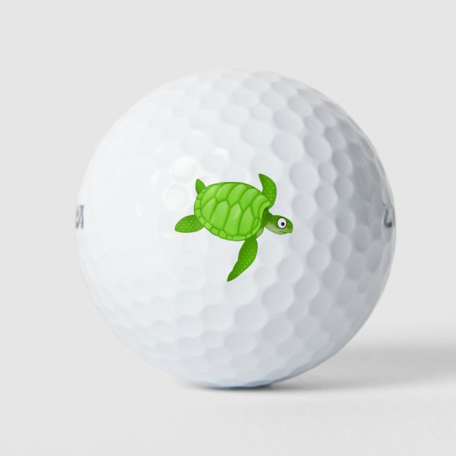 Schildkröte Golfball (Vorderseite)