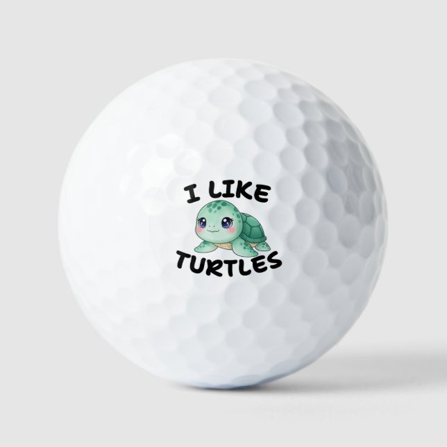 Schildkröte Golfball (Vorderseite)