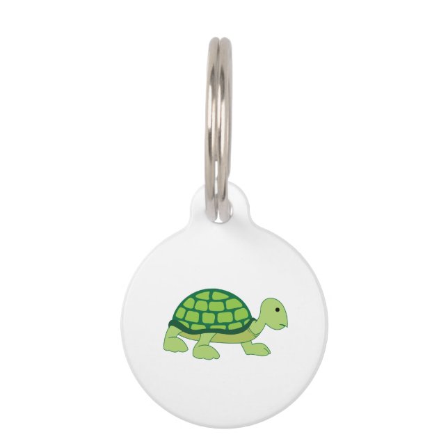 Schildkröte Haustiermarke (Vorderseite)