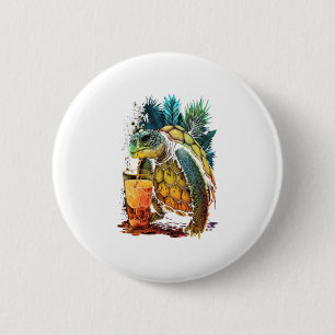 Schildkröte Hawaiianische Meeresschildkröten Anana Button