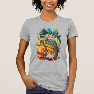 Schildkröte Hawaiianische Meeresschildkröten Anana T-Shirt