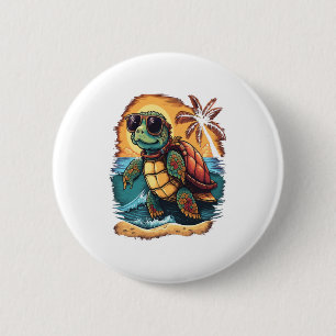 Schildkröte Hawaiianische Meeresschildkröten Hawai Button
