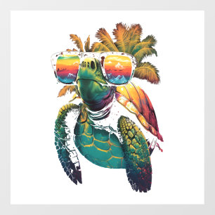 Schildkröte Hawaiianische Meeresschildkröten Hawai Fensteraufkleber