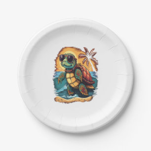 Schildkröte Hawaiianische Meeresschildkröten Hawai Pappteller