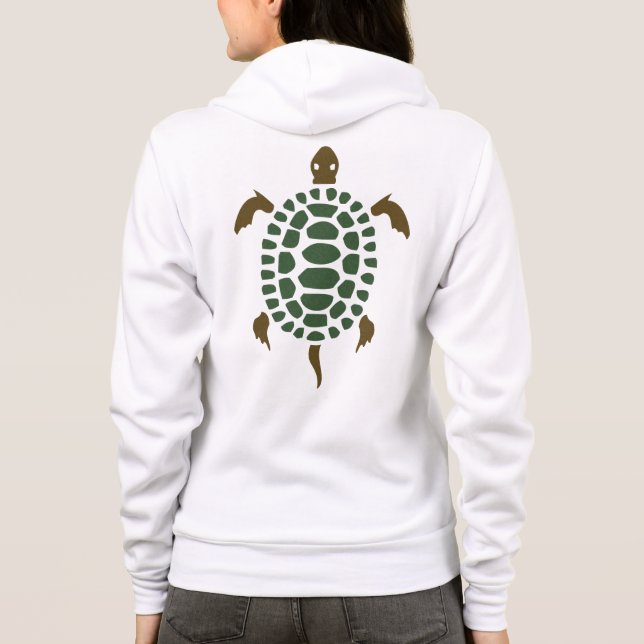 Schildkröte Hoodie (Rückseite)