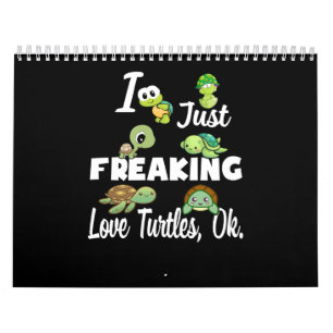 Schildkröte  Ich schütteln nur Liebe Turtle Ok. Kalender