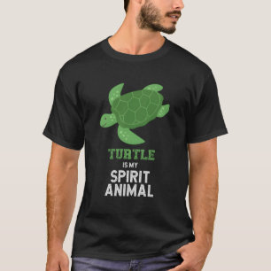 Schildkröte ist mein Geist Tier Grafik lustige Män T-Shirt