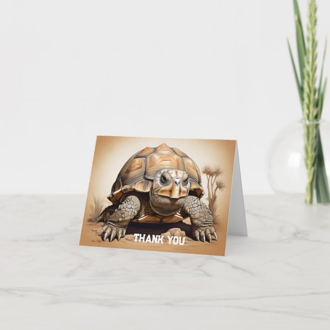 Schildkröte Karte (Vorderseite)