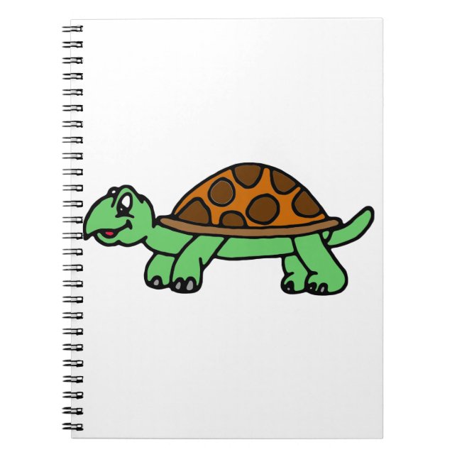 Schildkröte Lustig Notizblock (Vorderseite)