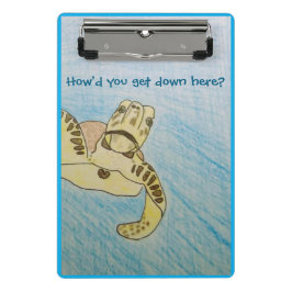 Schildkröte Mini Klemmbrett