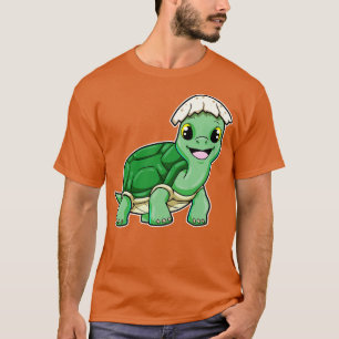 Schildkröte mit Ei-Muschel T-Shirt
