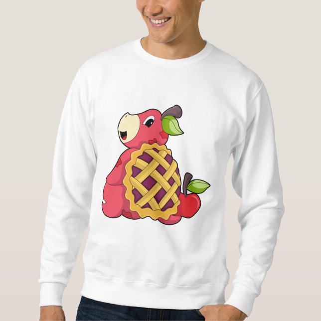 Schildkröte mit Muschel Sweatshirt (Vorderseite)