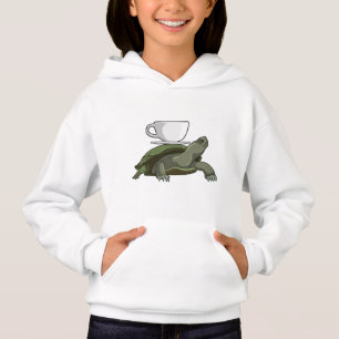 Schildkröte mit Teacup Hoodie